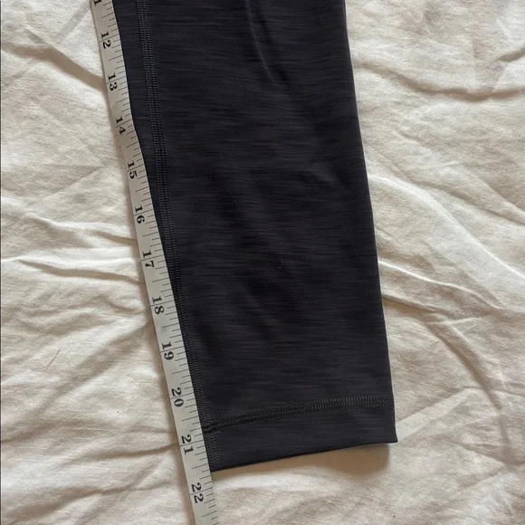 Lululemon Wunder Train High Rise Tight 28", Heathered Graphite Grey - Picture 10 of 11
